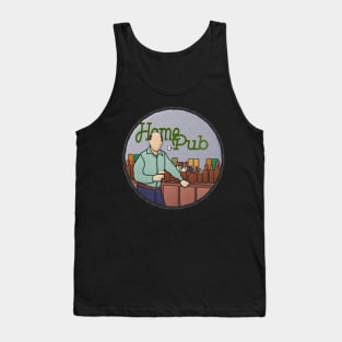 Whiskey Aficionado Midlife Merit Badges Tank Top